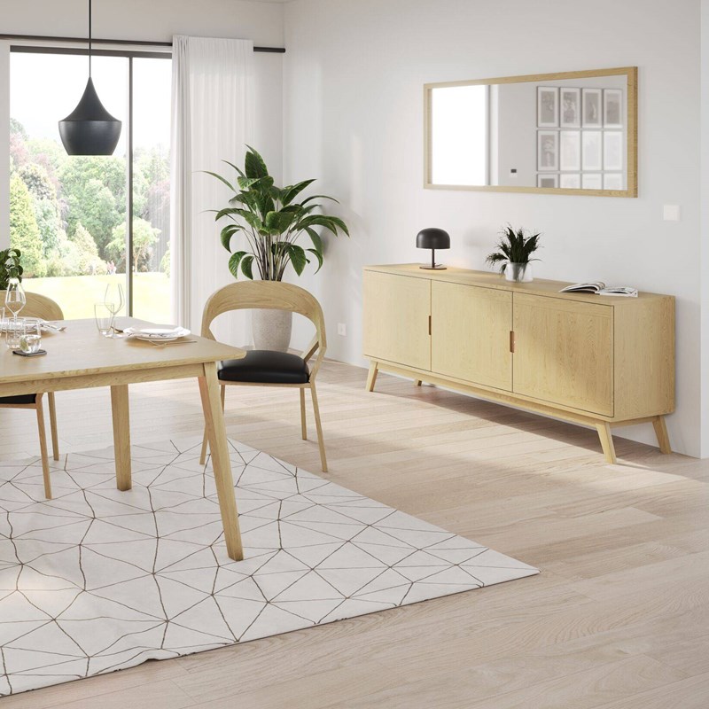 Buffet 3 portes bois adèle