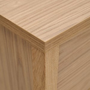 Commode décor bois 3 tiroirs simon