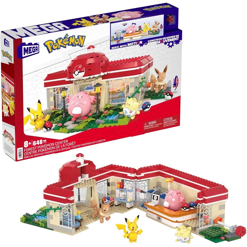 Mega pokémon-centre pokémon de la forêt-