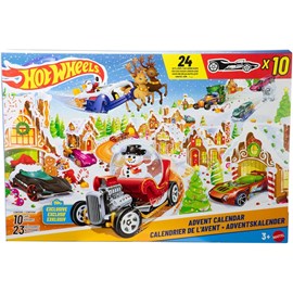 Hot wheels calendrier de l'avent 2025
