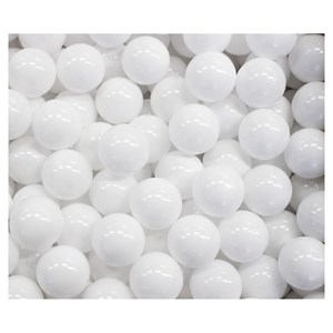 500 balles de jeu en mousse blanc
