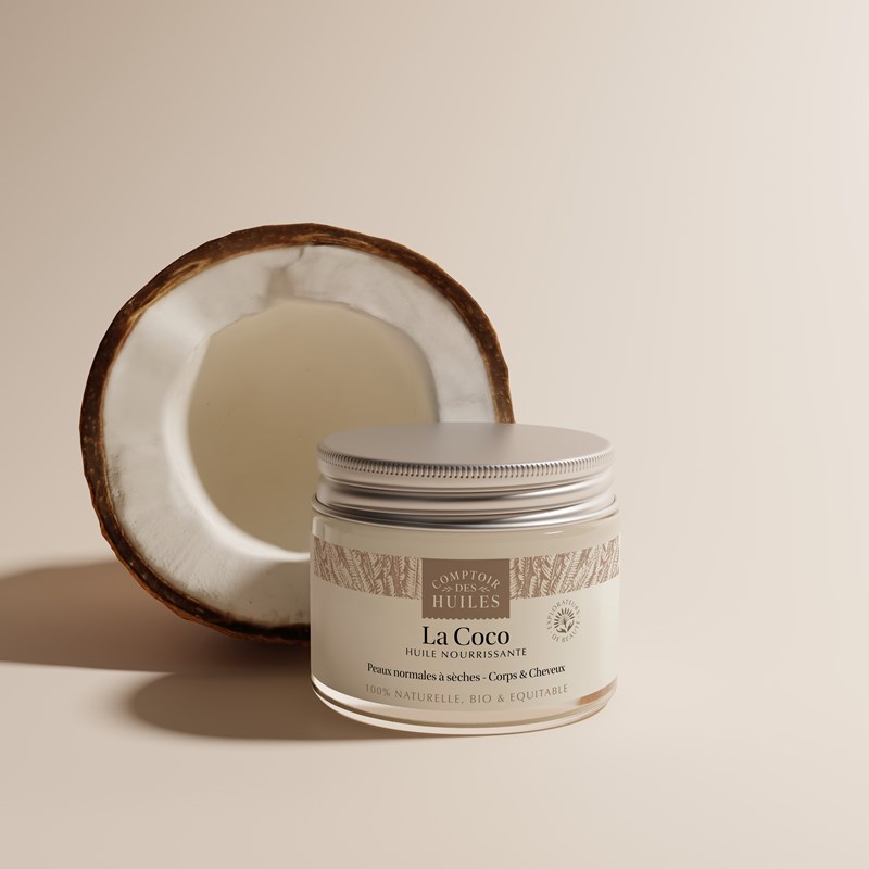 Huile végétale de coco 50ml