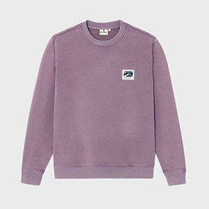 Sweat winter en coton bio violet S