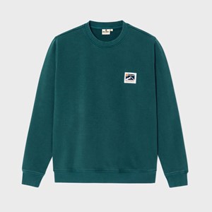 Sweat winter en coton bio vert S