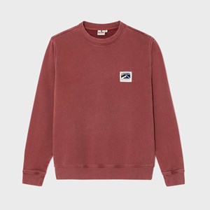Sweat winter en coton bio bordeaux S