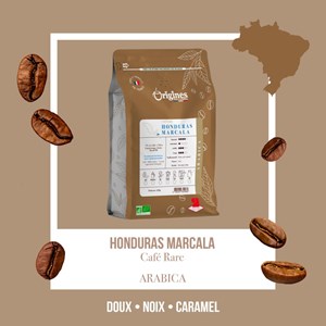 Marcala - café rare bio du honduras - grains 250g
