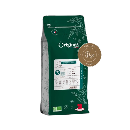 Café bio colombie sierra nevada - pur arabica - grain 1 kg