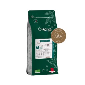 Café bio colombie sierra nevada - pur arabica - grain 1 kg