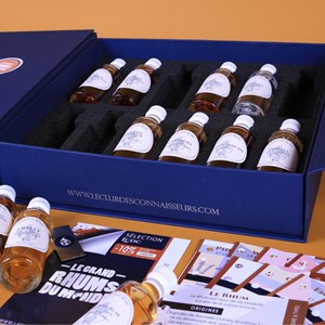 Le grand coffret rhums du monde
