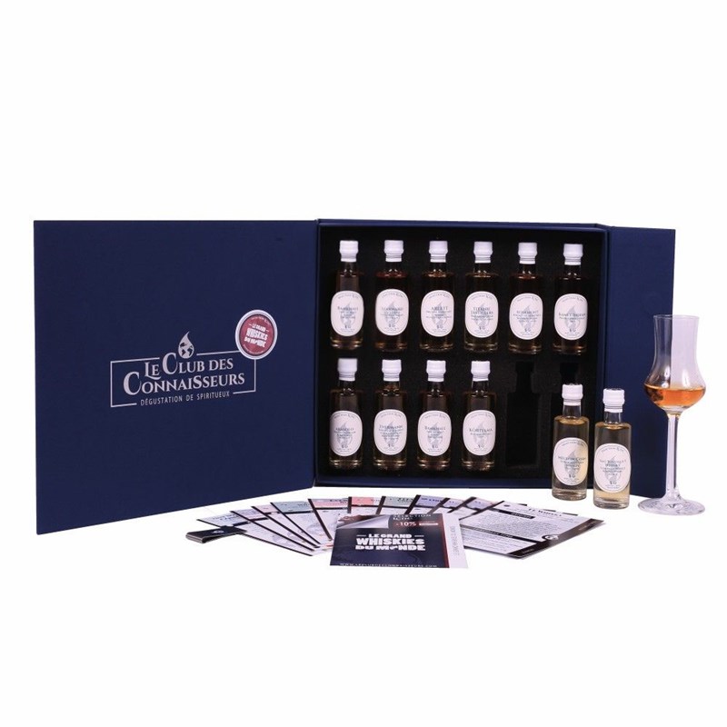 Le grand coffret whiskys du monde
