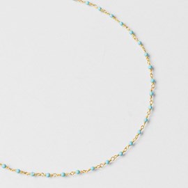 Collier inde turquoise