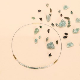 Collier deep sea blue