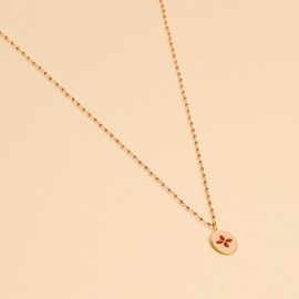 Collier long inde flower