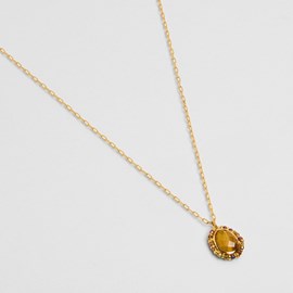 Collier jaipur blossom tiger eyes