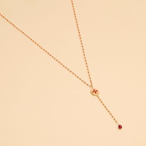 Chapelet inde flower corail