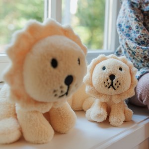 Peluche lion terry