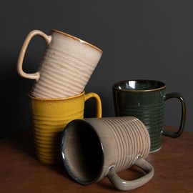 Lot de 4 mugs haut kili 40 cl
