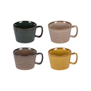 Lot de 4 mugs bas kili 40 cl