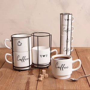 Tour de 4 tasses sweet coffee 12 cl