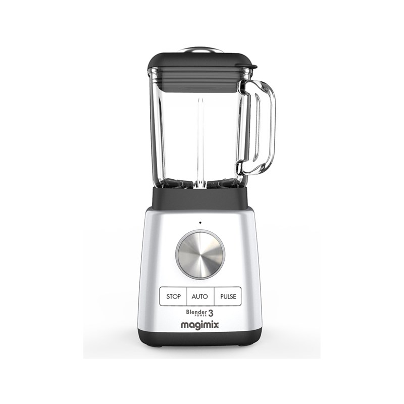 Blender power 3 chrome mat 1,2 l