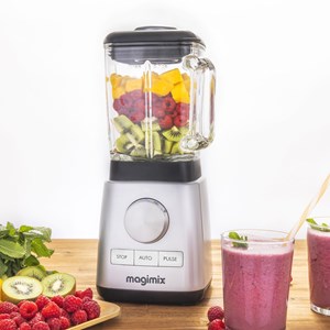 Blender power 3 chrome mat 1,2 l