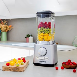 Blender connecté power 5  chrome mat