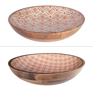 Coupe rangoli 35 cm (1 modèle aléatoire)