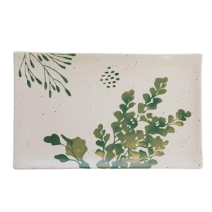 Plat rectangle lison 32x20 cm