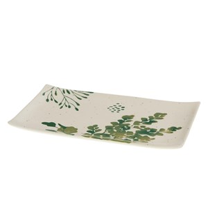 Plat rectangle lison 32x20 cm