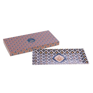 Coffret plat rectangulaire laure