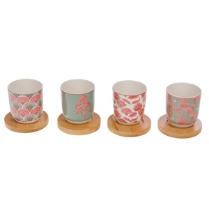 Lot de 4 tasses expresso tilly