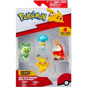 Pokémon - set de 4 figurines de bataille