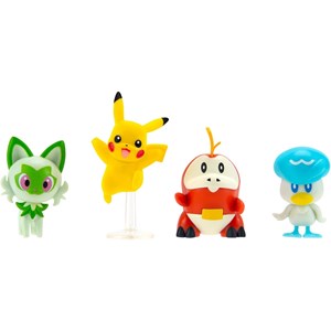 Pokémon - set de 4 figurines de bataille