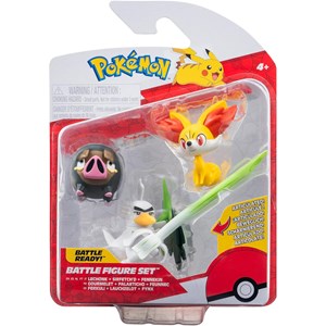 Figurines pokémon de bataille fennekin,
