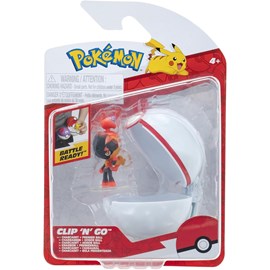 Pokémon charbambin et speed ball clip 'n