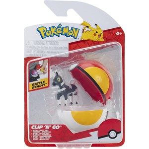 Pokémon zébibron et speed ball clip 'n'