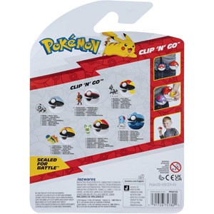 Pokémon zébibron et speed ball clip 'n'