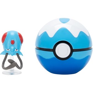 Pokémon tentacool et speed ball clip 'n'