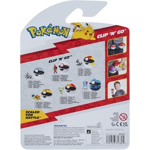 Pokémon tentacool et speed ball clip 'n'