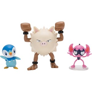 Pokémon pack de 3 figurines de combat