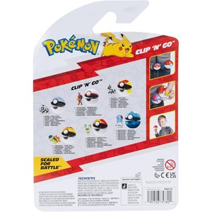 Pokémon héricendre et speed ball clip 'n