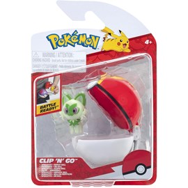Pokémon poussacha et speed ball clip 'n'