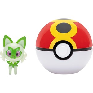 Pokémon poussacha et speed ball clip 'n'