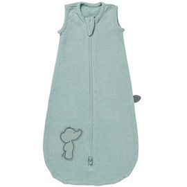 Gigoteuse légère en coton vert sauge luna & axel