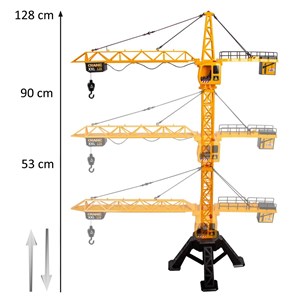 Grue à tour xxl télécommandée 128 cm