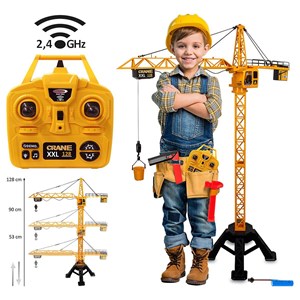 Grue à tour xxl télécommandée 128 cm