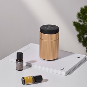 Diffuseur d’huiles essentielle striped metal