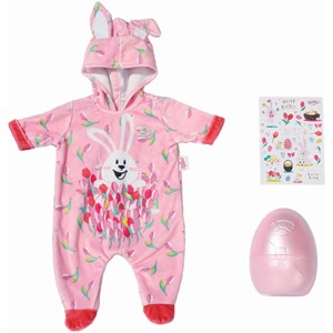 Baby born oeuf de pâques avec costume de