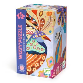 Wizzy puzzle l'oiseau étincelant 50 pièc