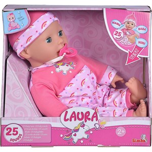 Laura chatouille moi bébé 38cm